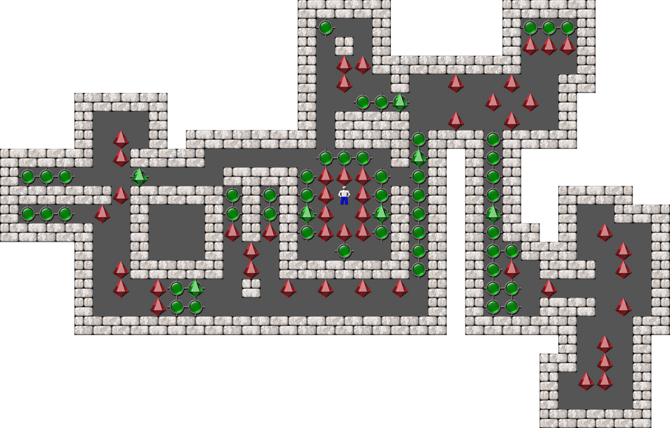 Sokoban Mass Remodel level 233